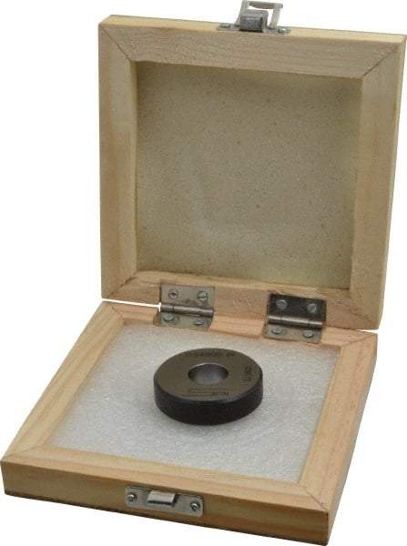 SPI - 0.65" Inside x 1-1/2" Outside Diameter, 0.472" Thick, Setting Ring - Accurate to 0.0001", Silver - Industrial Tool & Supply