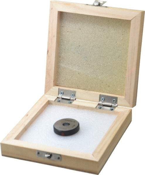 SPI - 0.35" Inside x 1-1/4" Outside Diameter, 0.315" Thick, Setting Ring - Accurate to 0.0001", Silver - Industrial Tool & Supply