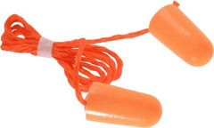 3M - 100 Pairs Disposable, Corded, 29 dB, Taper End Earplugs - Industrial Tool & Supply