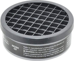 North - Black Cartridge - Series 7700, Protects Against Organic Vapor - Industrial Tool & Supply