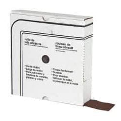 Value Collection - 2" x 50 Yd Crocus Cloth Roll - Fine Grade - Industrial Tool & Supply