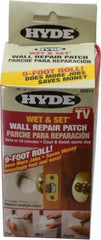 Hyde Tools - Drywall/Plaster Repair - White, 5" x 3 Yd ( 540 Sq In ) Coverage - Industrial Tool & Supply