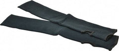 Ringers Gloves - Size Universal, Black Kevlar Cut Resistant Sleeve - 18" Long Sleeve, Elastic Opening at Both Ends, Made with Thumb Hole - Industrial Tool & Supply