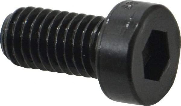 Holo-Krome - M8x1.25 Metric Coarse Hex Socket Drive, Low Socket Cap Screw - Grade 10.9 Alloy Steel, Black Oxide Finish, Fully Threaded, 16mm Length Under Head - Industrial Tool & Supply