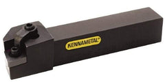 Kennametal - MCGN, Right Hand Cut, 0° Lead Angle, 1" Shank Height x 1" Shank Width, Negative Rake Indexable Turning Toolholder - 6" OAL, CN..43. Insert Compatibility, Series Kenloc - Industrial Tool & Supply