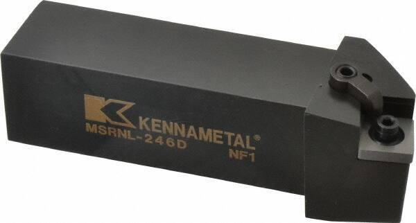 Kennametal - MSRN, Left Hand Cut, 15° Lead Angle, 1-1/2" Shank Height x 1-1/2" Shank Width, Negative Rake Indexable Turning Toolholder - 6" OAL, SN..64. Insert Compatibility, Series Kenloc - Industrial Tool & Supply