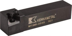 Kennametal - MTGN, Right Hand Cut, 0° Lead Angle, 1-1/4" Shank Height x 1-1/4" Shank Width, Negative Rake Indexable Turning Toolholder - 6" OAL, TN..54. Insert Compatibility, Series Kenloc - Industrial Tool & Supply