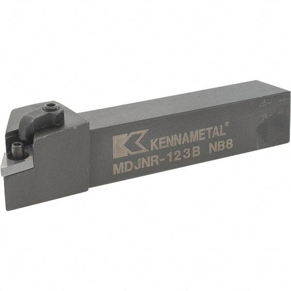 Kennametal - MDJN, Right Hand Cut, 3° Lead Angle, 3/4" Shank Height x 3/4" Shank Width, Negative Rake Indexable Turning Toolholder - 4-1/2" OAL, DN..33. Insert Compatibility, Series Kenloc - Industrial Tool & Supply