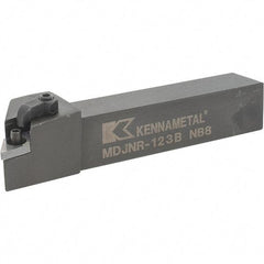 Kennametal - MDJN, Right Hand Cut, 3° Lead Angle, 3/4" Shank Height x 3/4" Shank Width, Negative Rake Indexable Turning Toolholder - 4-1/2" OAL, DN..33. Insert Compatibility, Series Kenloc - Industrial Tool & Supply