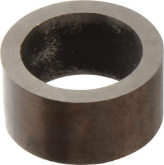 Eclipse - 1-1/2" Diam, 1/4" Hole Diam, 18 Lb Max Pull Force Alnico Button Magnet - 7/8" High, 5/8" Gap Width - Industrial Tool & Supply