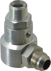 Parker - Male NPT to Male JIC Steel Hydraulic Hose Male NPT to Male JIC Fitting - 5,000 psi - Industrial Tool & Supply