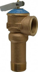 Conbraco - 3/4" Outlet, Water Heater Relief Valve - 150 Max psi, 100,000 BTUs - Industrial Tool & Supply