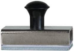 Mag-Mate - 1-1/8" Long, 9/16" Magnet Height, 23 Lb Max Pull Magnetic Print Holder - 11.5 Lb Average Magnetic Pull - Industrial Tool & Supply