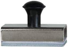 Mag-Mate - 1-1/8" Long, 9/16" Magnet Height, 23 Lb Max Pull Magnetic Print Holder - 11.5 Lb Average Magnetic Pull - Industrial Tool & Supply