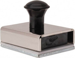 Mag-Mate - 1-5/8" Long, 9/16" Magnet Height, 38 Lb Max Pull Magnetic Print Holder - 19 Lb Average Magnetic Pull - Industrial Tool & Supply