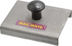 Mag-Mate - 2-1/2" Long, 9/16" Magnet Height, 45 Lb Max Pull Magnetic Print Holder - 22.5 Lb Average Magnetic Pull - Industrial Tool & Supply