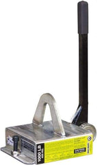 Mag-Mate - 1,000 Lb Load Capacity, Magnetic Lifter - 6-3/4" High x 7-1/4" Wide, For Use with Flats - Industrial Tool & Supply