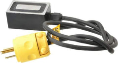 Mag-Mate - 2-1/2" Long, 10 Watts, 140 Lb Max Magnetic Pull Electromagnet - 10-32 Thread, 120 AC Output Voltage - Industrial Tool & Supply