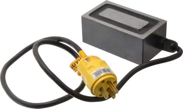 Mag-Mate - 4-1/2" Long, 27 Watts, 910 Lb Max Magnetic Pull Electromagnet - 1/4-20 Thread, 120 AC Output Voltage - Industrial Tool & Supply