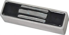 Mag-Mate - 1-1/4" Wide x 1-1/4" High x 4-1/2" Long, Rectangular Ceramic Holding Magnet - 3 Pole, 110 Lb Max Holding Capacity, 55 Lb Average Holding Capacity - Industrial Tool & Supply