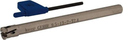 Iscar - GEHI, Internal, Right Hand, 0.094" Max Depth of Cut, 0.075 to 0.095" Groove Width, Indexable Grooving Tool Holder - GEMI.., GEPI.. Insert Compatibility, 3/8" Shank Width, 5" OAL, Through Coolant - Industrial Tool & Supply