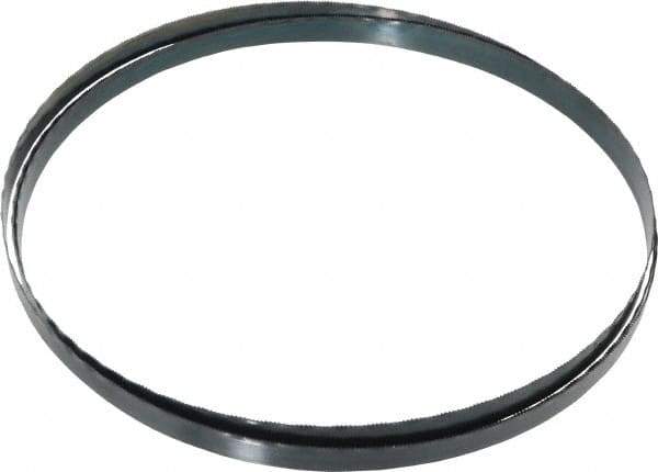 Starrett - 18 TPI, 7' 9-1/2" Long x 1/2" Wide x 0.025" Thick, Welded Band Saw Blade - Carbon Steel, Toothed Edge, Wavy Tooth Set, Flexible Back, Contour Cutting - Industrial Tool & Supply