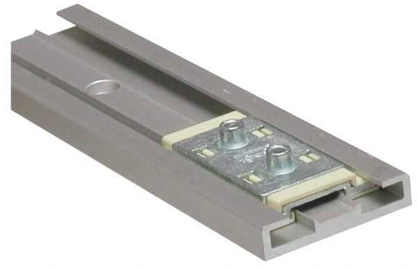 Igus - 1,000mm OAL x 40mm Overall Width x Self Lubricated Linear Guide Systems - 60mm Between Holes - Industrial Tool & Supply