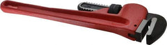 Value Collection - 14" Steel Straight Pipe Wrench - 2" Pipe Capacity - Industrial Tool & Supply