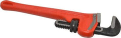 Ridgid - 12" Cast Iron Straight Pipe Wrench - 2" Pipe Capacity - Industrial Tool & Supply