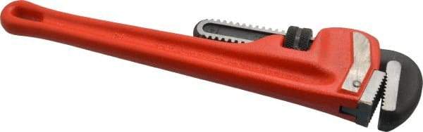 Ridgid - 14" Cast Iron Straight Pipe Wrench - 2" Pipe Capacity - Industrial Tool & Supply