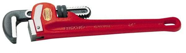 Ridgid - 24" Cast Iron Straight Pipe Wrench - 3" Pipe Capacity - Industrial Tool & Supply