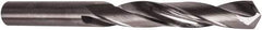 Precision Twist Drill - #36 118° Solid Carbide Jobber Drill - Bright Finish, Right Hand Cut, 2-1/4" OAL, Split Point - Industrial Tool & Supply