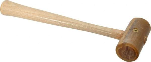 Garland - 1/4 Lb Head Rawhide Mallet - Wood Handle - Industrial Tool & Supply