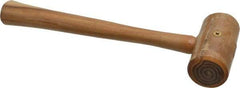Garland - 3/8 Lb Head Rawhide Mallet - Wood Handle - Industrial Tool & Supply