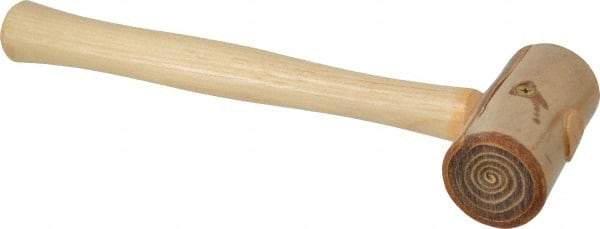 Garland - 1/2 Lb Head Rawhide Mallet - Wood Handle - Industrial Tool & Supply