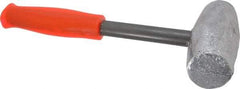 Cook Hammer - 5 Lb Head Nonmarring Mallet - 9-1/2" Long Steel Handle - Industrial Tool & Supply