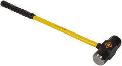NUPLA - 12 Lb Head, Sledge Hammer - Steel Head, Fiberglass Handle - Industrial Tool & Supply