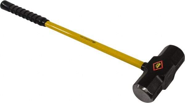 NUPLA - 20 Lb Head, Sledge Hammer - Steel Head, Fiberglass Handle - Industrial Tool & Supply