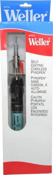 Weller - Self Igniting Pencil Butane Torch - 180 min Operating Time - Exact Industrial Supply