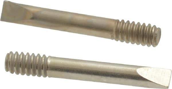 Weller - 1/8 Inch Point Soldering Iron Screwdriver Tip - Series MT, For Use with Soldering Iron - Exact Industrial Supply