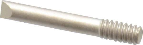 Weller - 1/8 Inch Point Soldering Iron Chisel Tip - Series MT, For Use with Soldering Iron - Exact Industrial Supply
