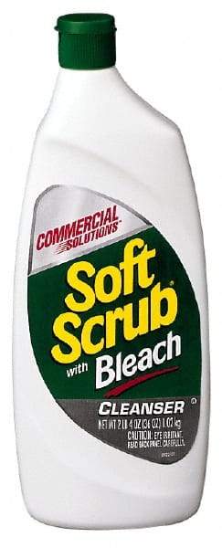 Soft Scrub - 36 oz Bottle All-Purpose Cleaner - Liquid, Disinfectant, Unscented - Industrial Tool & Supply