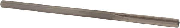 Alvord Polk - 7/32" High Speed Steel 6 Flute Chucking Reamer - Straight Flute, 0.2075" Straight Shank, 1-1/4" Flute Length, 5" OAL - Industrial Tool & Supply