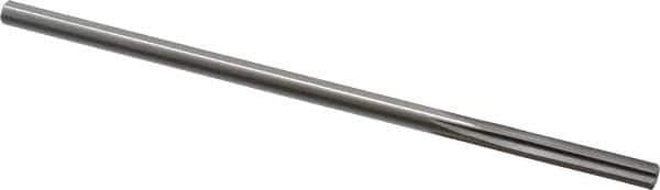 Alvord Polk - 15/64" High Speed Steel 6 Flute Chucking Reamer - Straight Flute, 0.2265" Straight Shank, 1-1/2" Flute Length, 6" OAL - Industrial Tool & Supply