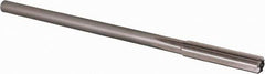 Alvord Polk - 23/64" High Speed Steel 6 Flute Chucking Reamer - Straight Flute, 0.3105" Straight Shank, 1-3/4" Flute Length, 7" OAL - Industrial Tool & Supply