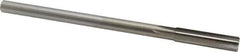 Alvord Polk - 7/16" High Speed Steel 6 Flute Chucking Reamer - Straight Flute, 0.373" Straight Shank, 1-3/4" Flute Length, 7" OAL - Industrial Tool & Supply