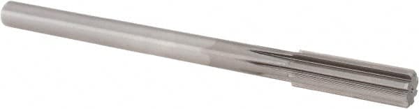 Alvord Polk - 11/16" High Speed Steel 8 Flute Chucking Reamer - Industrial Tool & Supply
