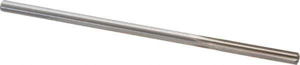 Alvord Polk - #9 High Speed Steel 6 Flute Chucking Reamer - Straight Flute, 0.1895" Straight Shank, 1-1/4" Flute Length, 5" OAL - Industrial Tool & Supply
