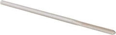 Alvord Polk - #24 High Speed Steel 4 Flute Chucking Reamer - Straight Flute, 0.146" Straight Shank, 1" Flute Length, 4" OAL - Industrial Tool & Supply