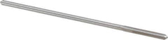 Alvord Polk - #31 High Speed Steel 4 Flute Chucking Reamer - Straight Flute, 0.112" Straight Shank, 7/8" Flute Length, 3-1/2" OAL - Industrial Tool & Supply